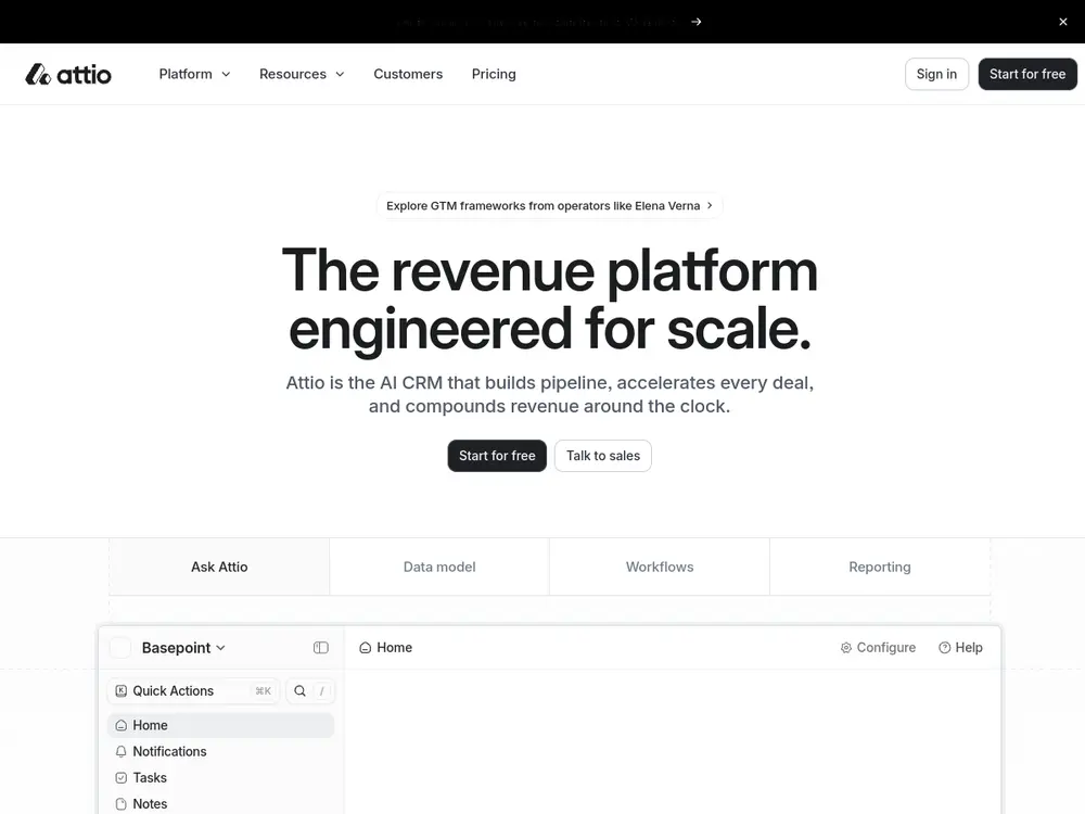 Attio screenshot