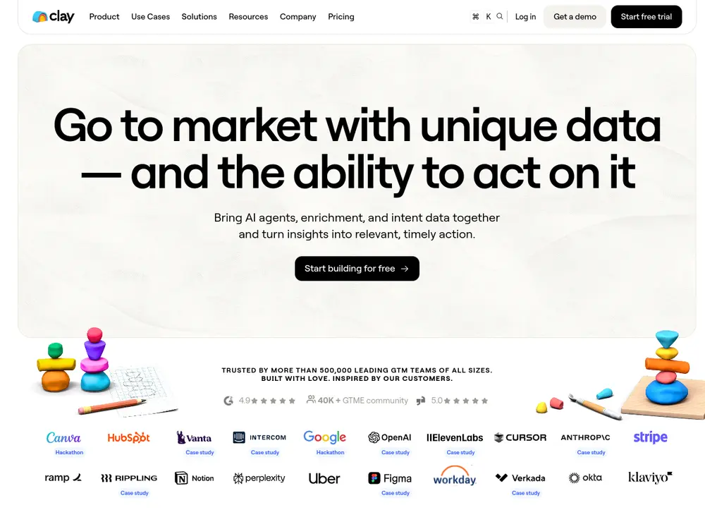 Clay screenshot