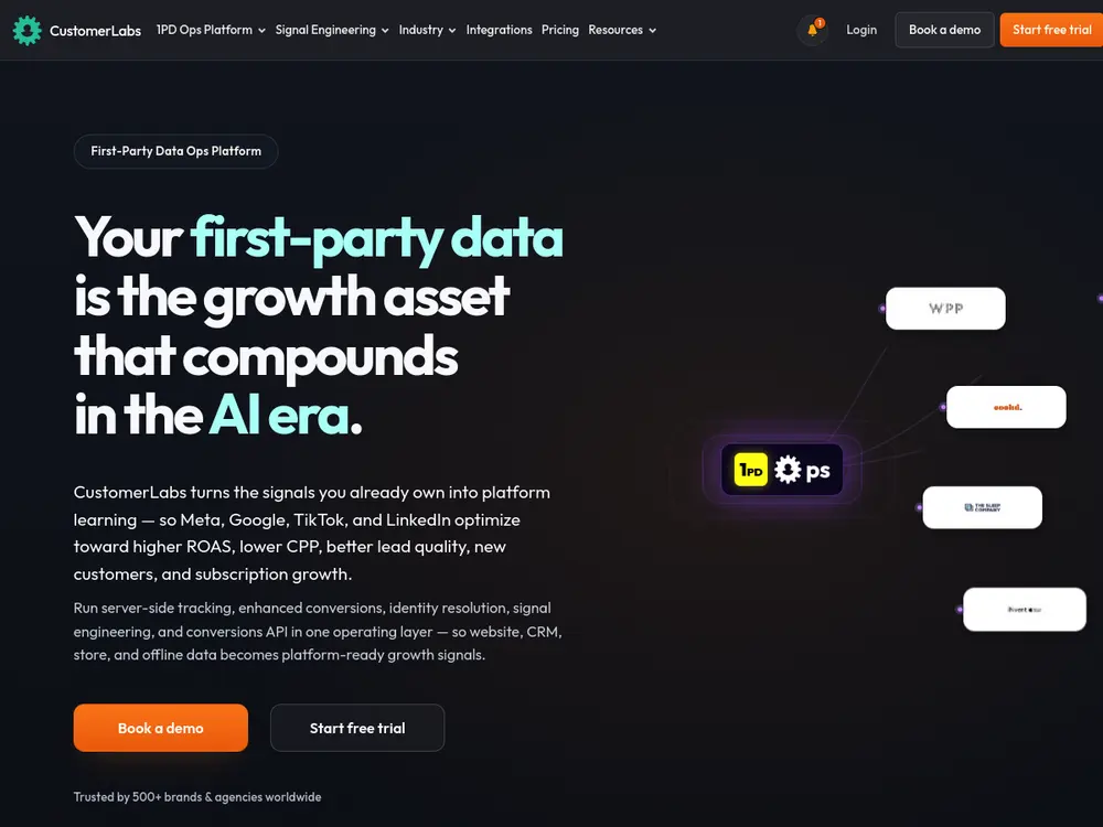 CustomerLabs screenshot