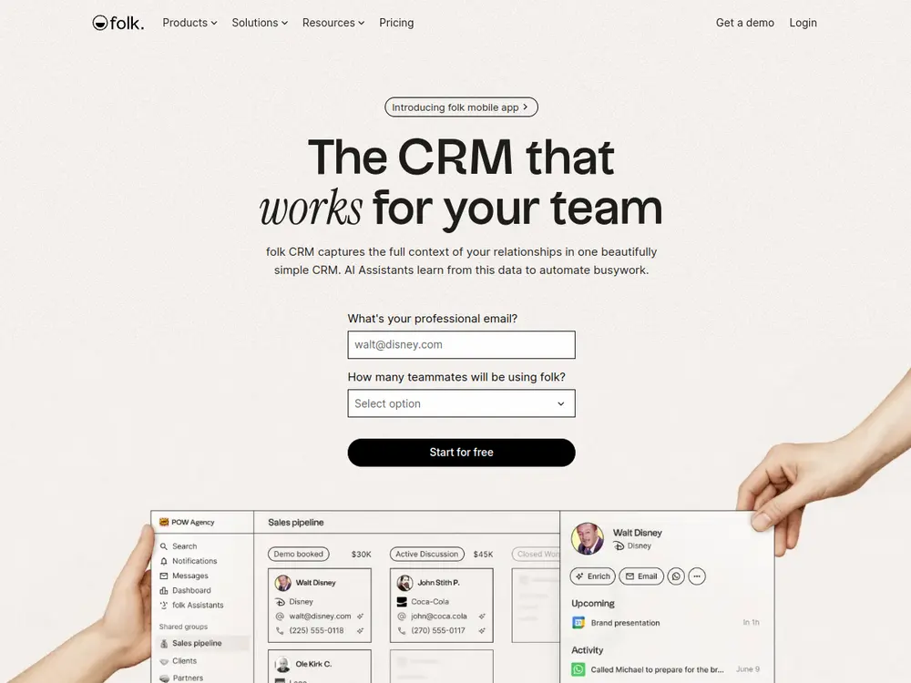 folk screenshot