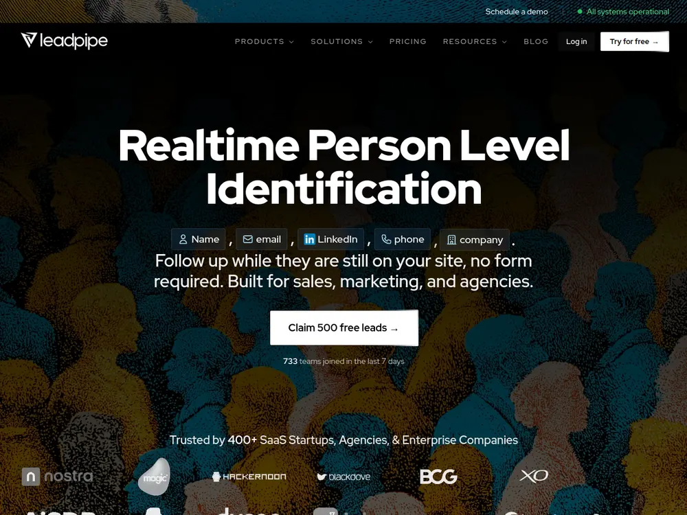 Leadpipe screenshot