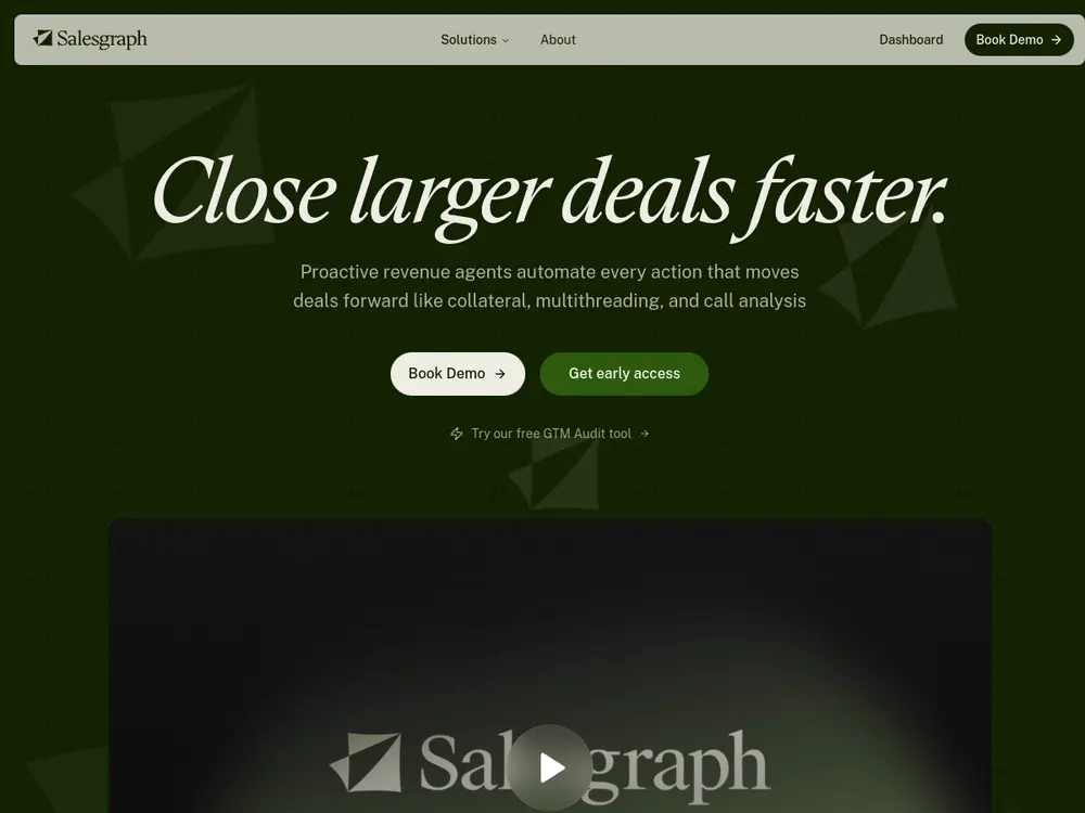Salesgraph screenshot
