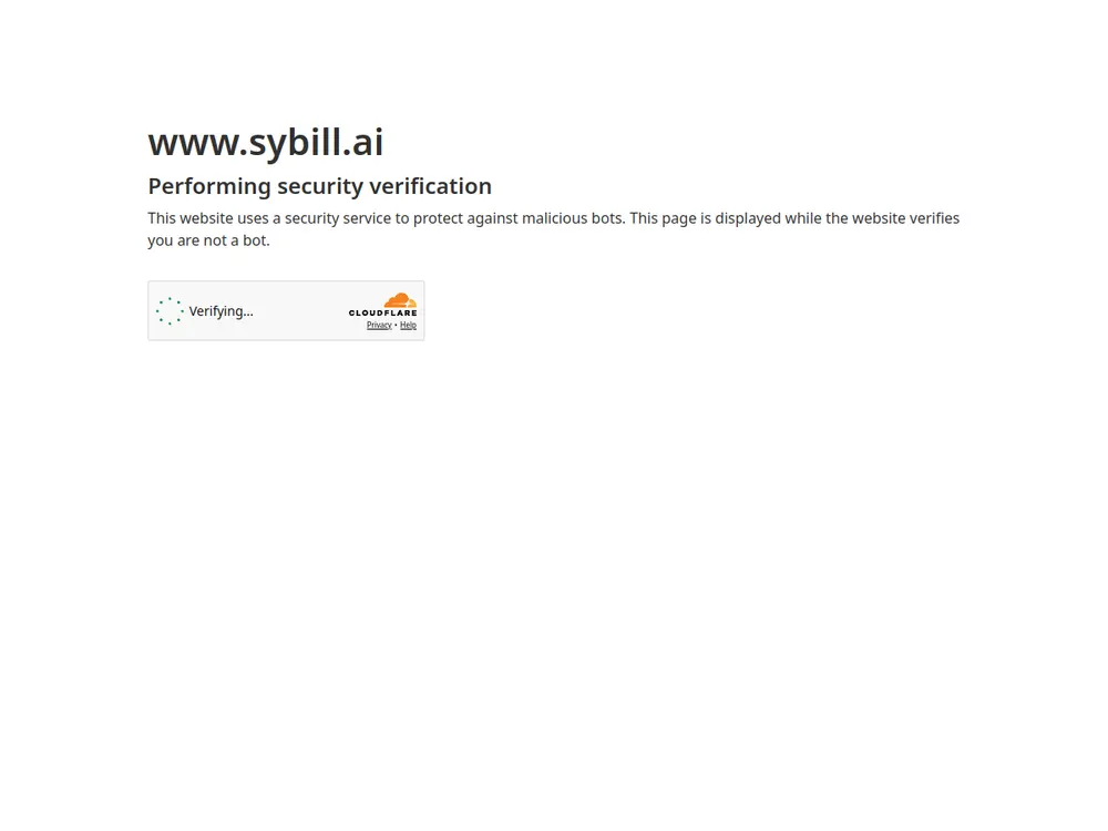 Sybill screenshot
