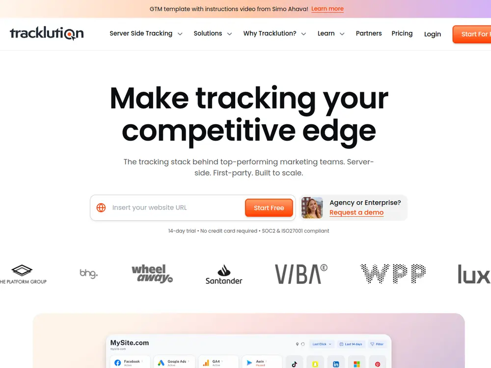 Tracklution screenshot